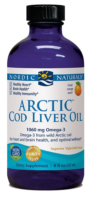 Nordic Naturals Arctic Cod Liver Oil Orange 237ml