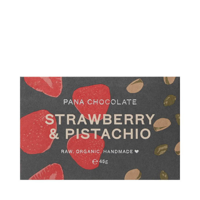 Pana Organic Dark Strawberry & Pistachio 45g (BB 28/2/25)