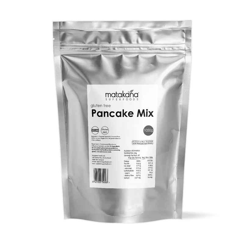 Matakana Gluten Free Pancake mix 1050g (BB 28/2/25)