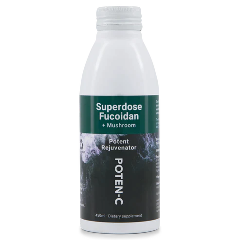 Poten-C Superdose Fucoidan+Mushroom 750mg 450ml (BB 31/3/24)