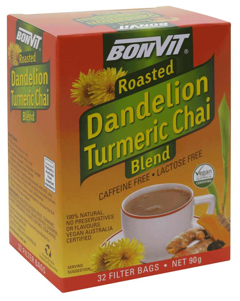 Dandelion Turmeric Chai Filterbags 32 bags