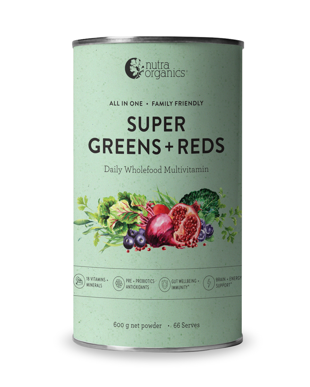 Greens & Reds Powder 600G