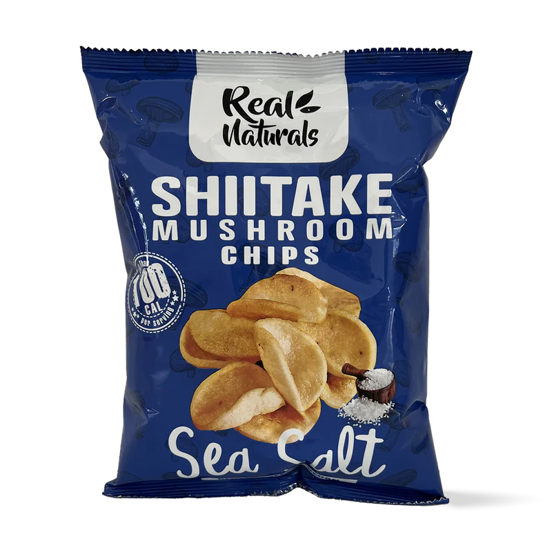 Shiitake Mushroom Chips Sea Salt