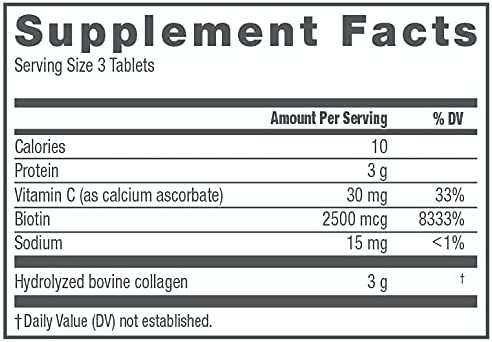 Super Collagen + Vit C & Biotin 270 Tablets