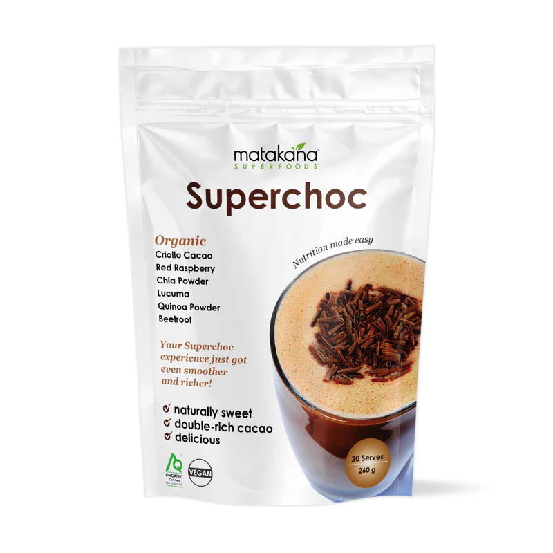 Matakana SuperChoc Chocolate Drink Blend 260g