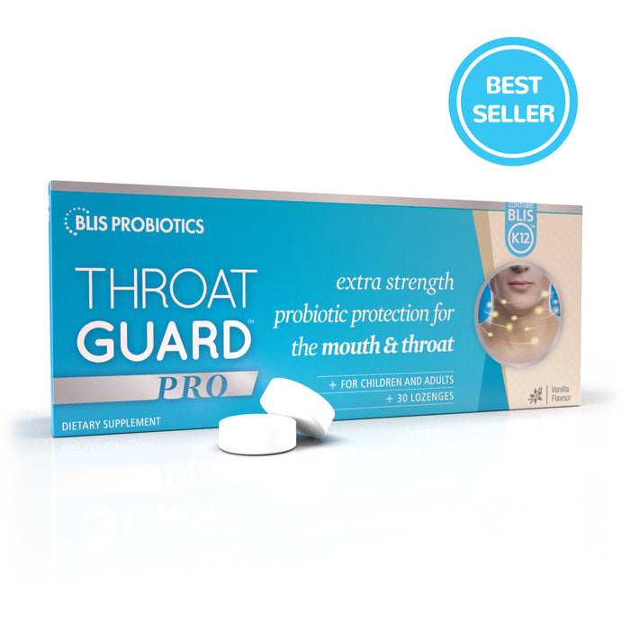 Blis ThroatGuard Pro with BLIS K12™ Lozenges 30 – Vanilla