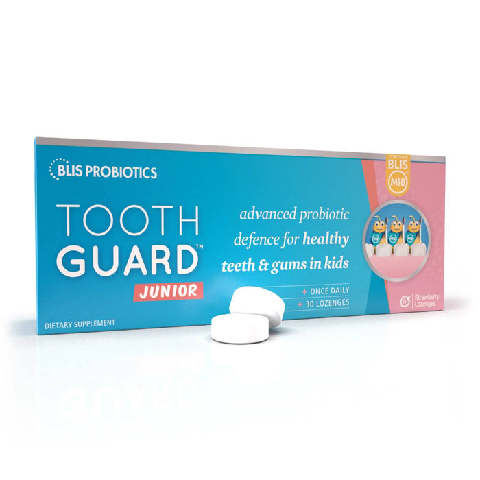 Blis ToothGuard Junior with BLIS M18™, 30 Lozenges (Strawberry)