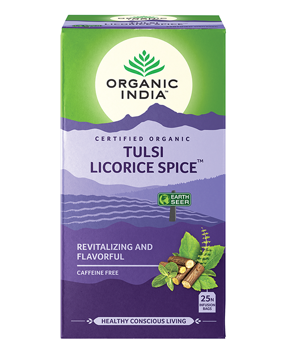 Tulsi Licorice Spice Tea 25 Tbags (BB 28/10/23)