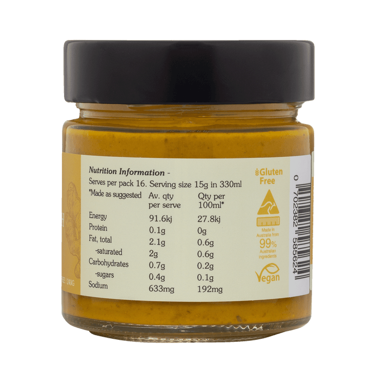 Turmeric Ginger Broth with MCT Oil 240g