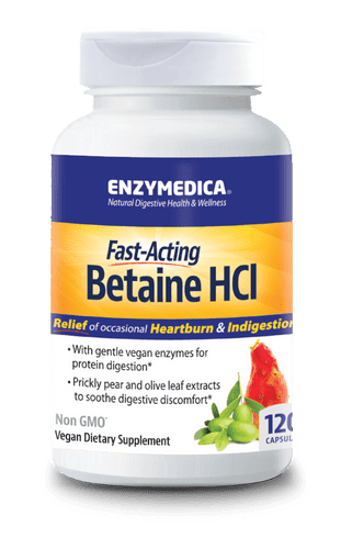 Enzymedica Betain HCl 120 Capules