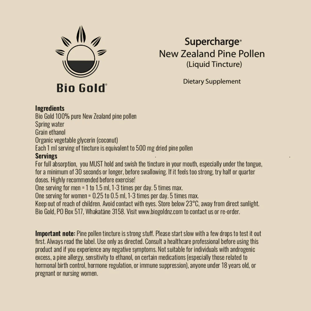 Pine Pollen Supercharge Liquid