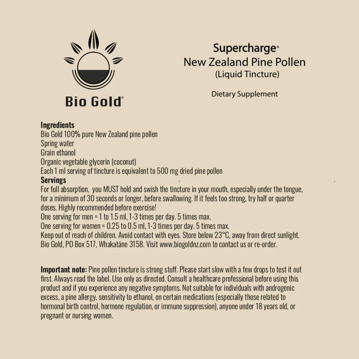 Pine Pollen Supercharge Liquid