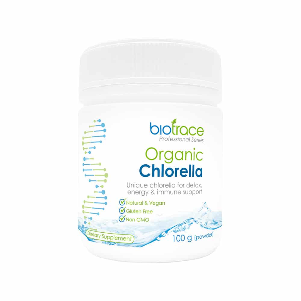 BioTrace Organic Chlorella Powder 100g