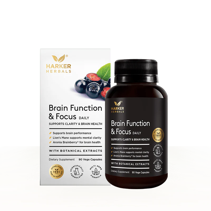 Brain Function & Focus 90 Vege Capsules