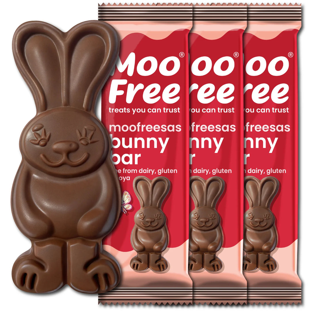 Moo Free Easter Moofreesas Bunny Bar 30g
