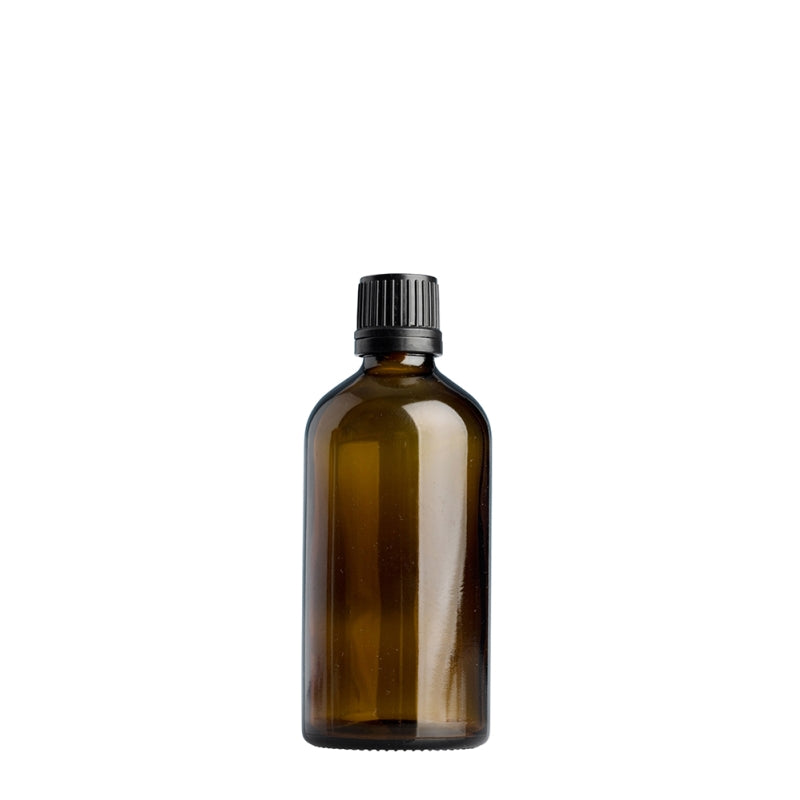 Amber Drip Bottle with Fast Drip Lid 50ml