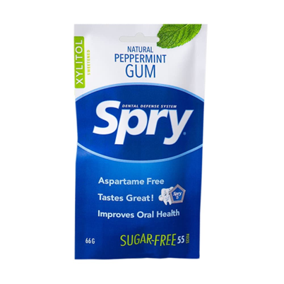 Spry Peppermint Gum 55 Pieces