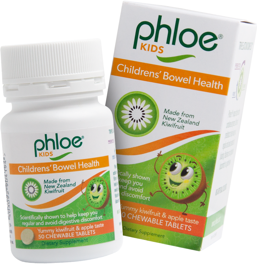 Phloe Children's Bowel Health 50 Chewable Tablets