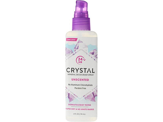 Crystal Deodorant Spray Unscented 118ml