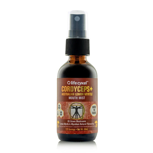 Cordyceps Lemon Myrtle Mouth mist 60ml (Exp 7/24)