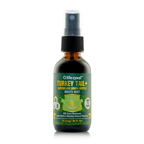 Turkey Tail Lemon Myrtle Mouth Mist 60ml (Exp 7/24)