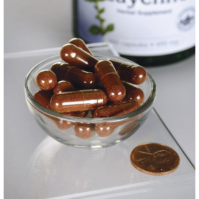 Swanson Cayenne 40,000 Capsaicin Hu 300 capsules