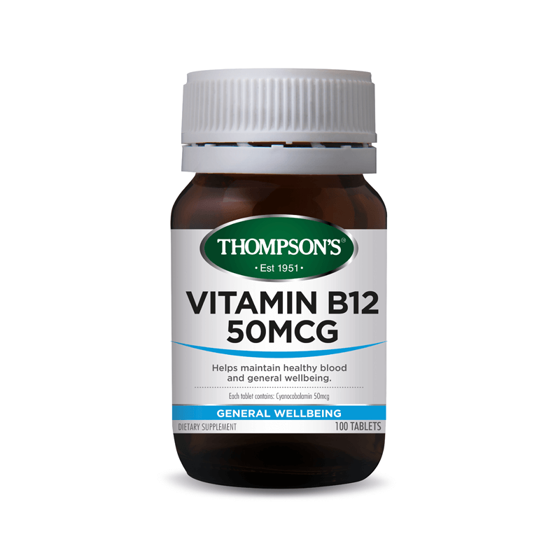 Vit B12 Dr 50Mcg 100 Tabs