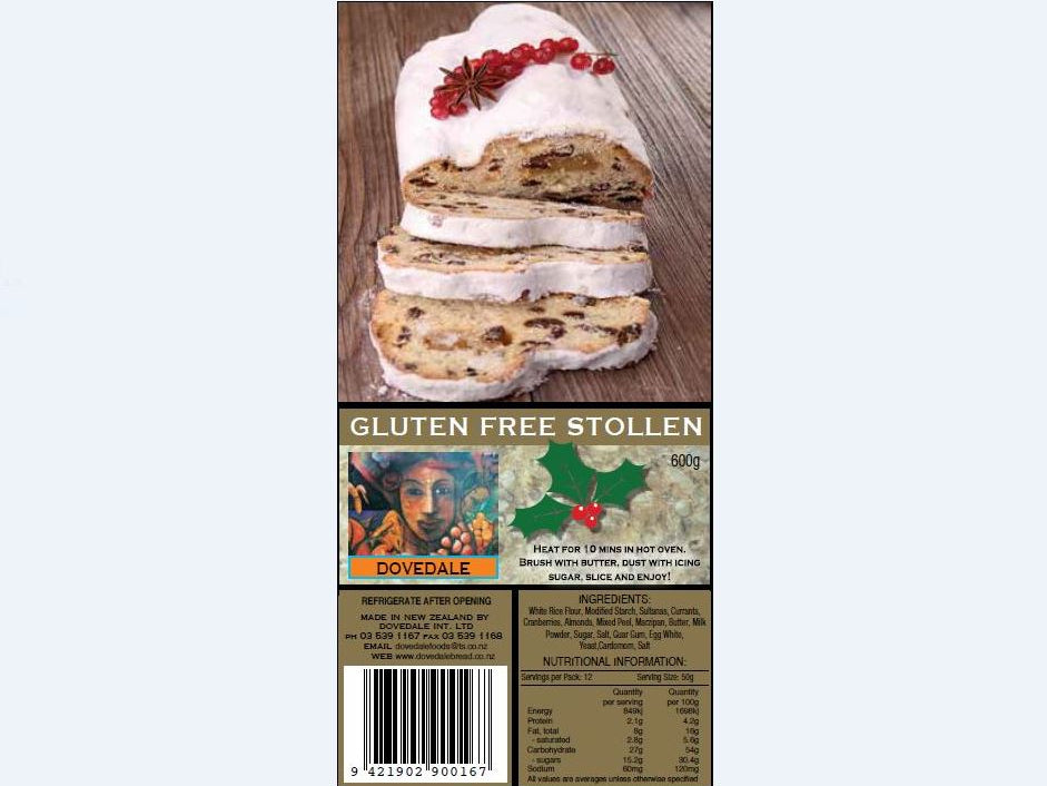 Stollen Cake 600G