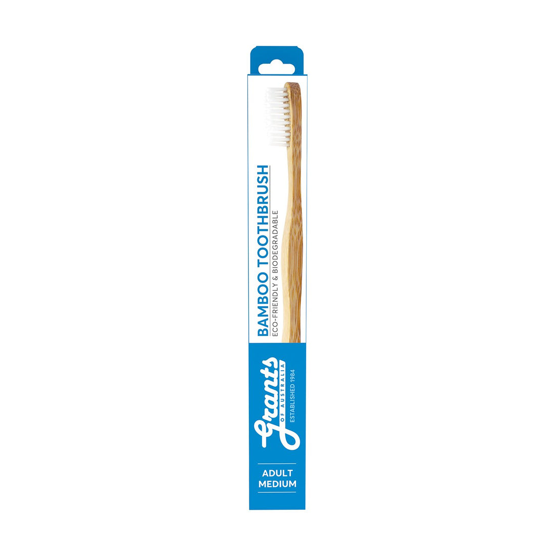 Toothbrush Adult Med Bamboo