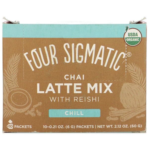 Chai Latte With Reishi 10x6g Pack