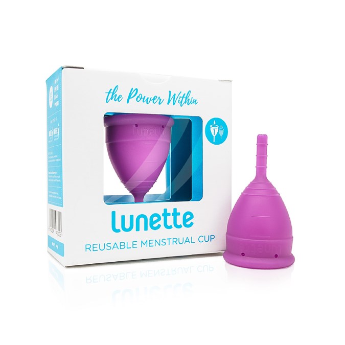 Menstrual Cup Purple 2