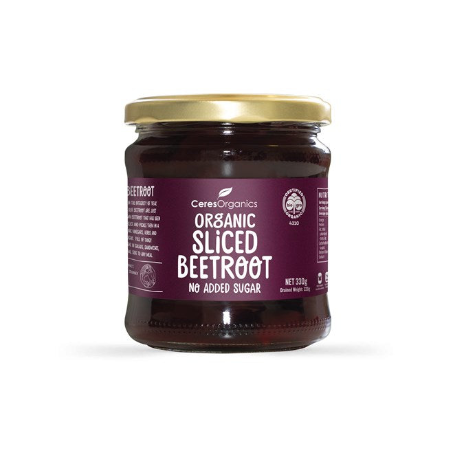 Bio Beetroot Sliced 330G