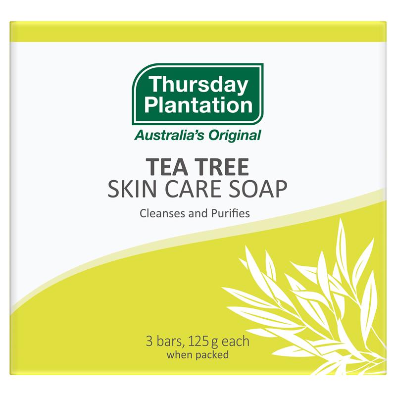 Tea Tree Soap 3Pk 100G