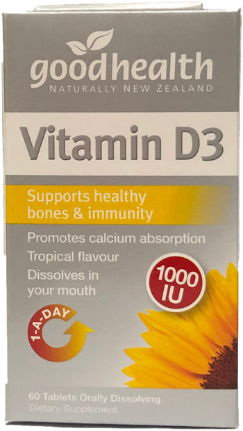 Vitamin D3 60 Tabs