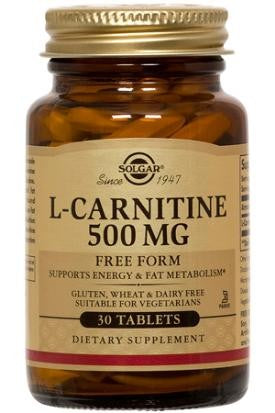 L Carnitine 500Mg 30 Tabs