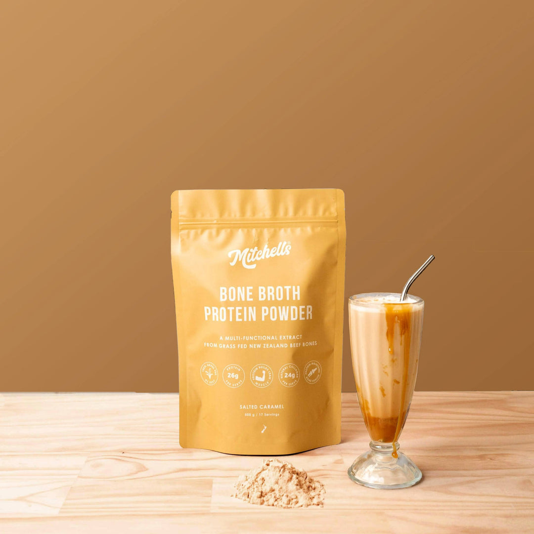 Bone Broth Protein Powder Salted Caramel 500G