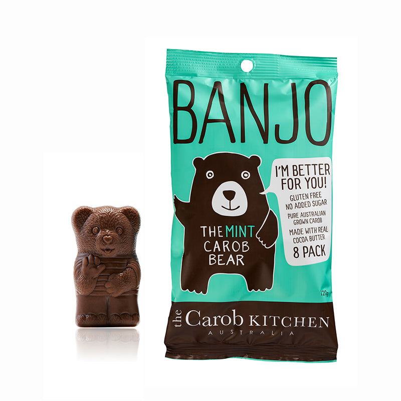 Banjo Bears Carob Mint 8 Pack