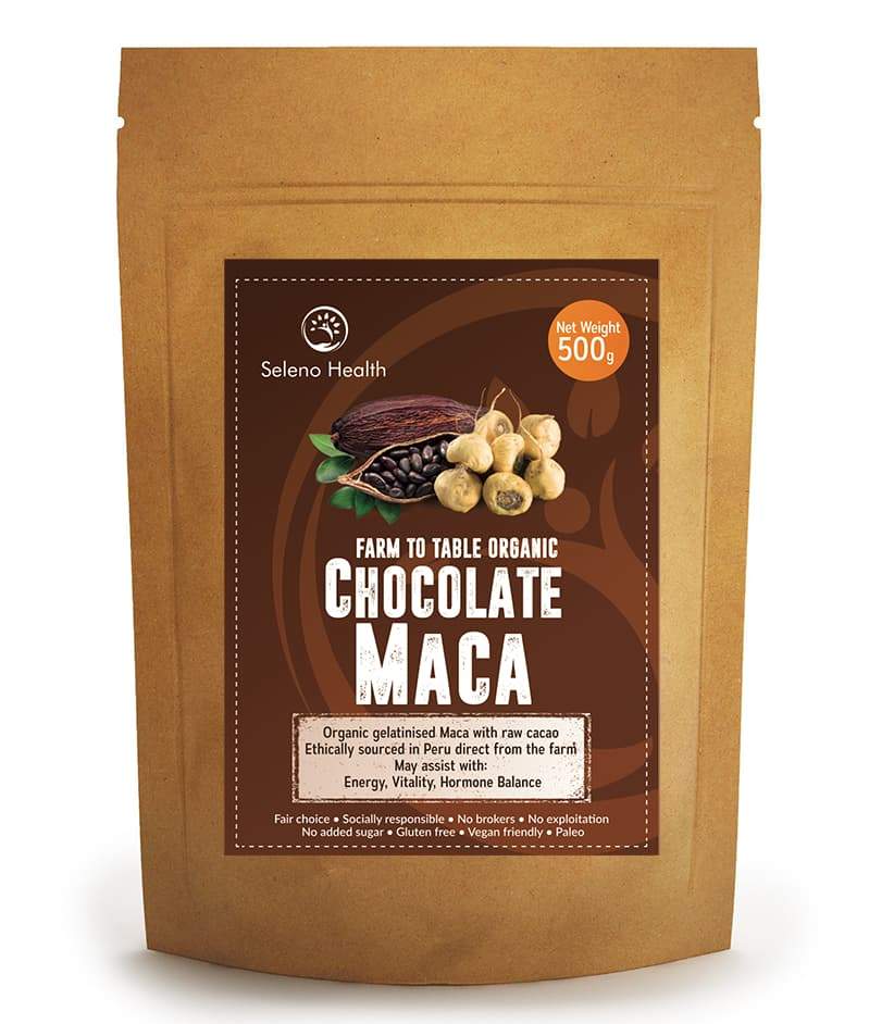 Maca Organic + Cacao 125G