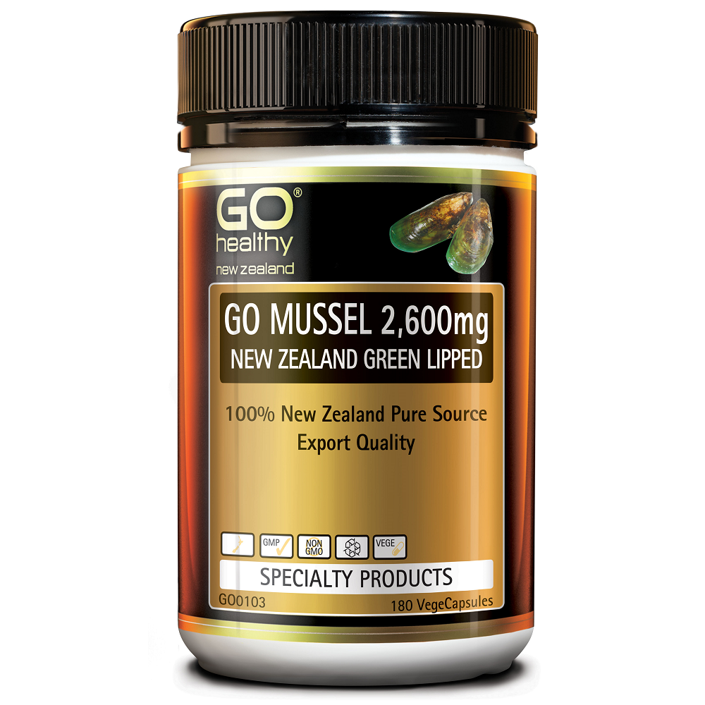 Go Mussel 2,600Mg 180Caps