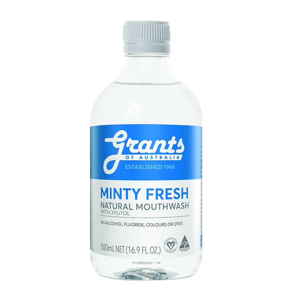 Minty Fresh Natural Mouthwash 500Ml