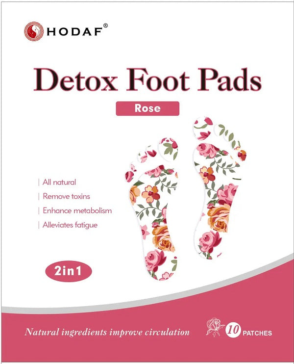 Foot Patches Rose 10 Pack