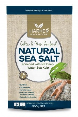 Sea Salt Nat W Kelp 500G