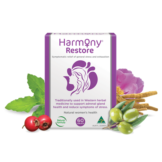 Harmony Restore 60 Tabs Plum Organics Papamoa