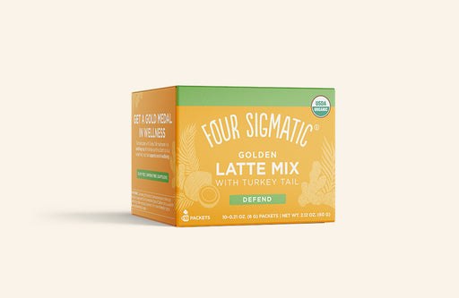 Golden Latte Mix With Turkey Tail