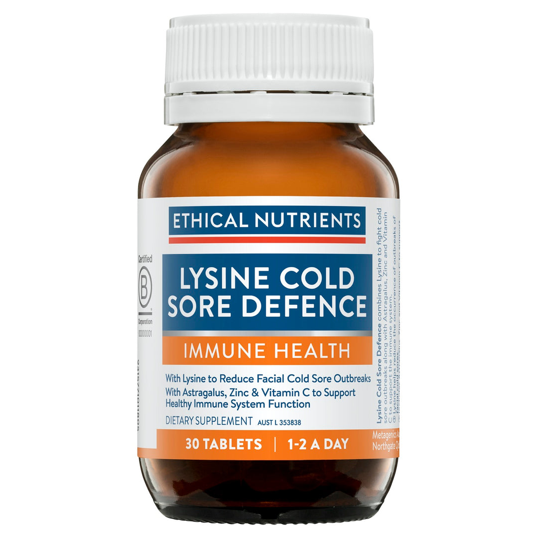 Lysine Cold Sore Defenc 30 Tab