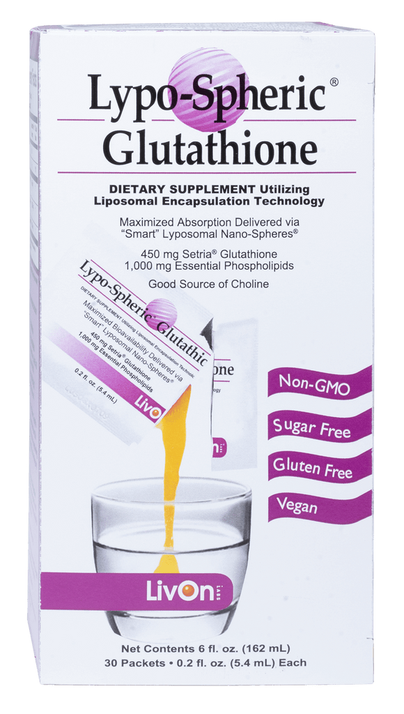 Lypo-Spheric Glutathione 30 Sachets – Plum Organics Papamoa