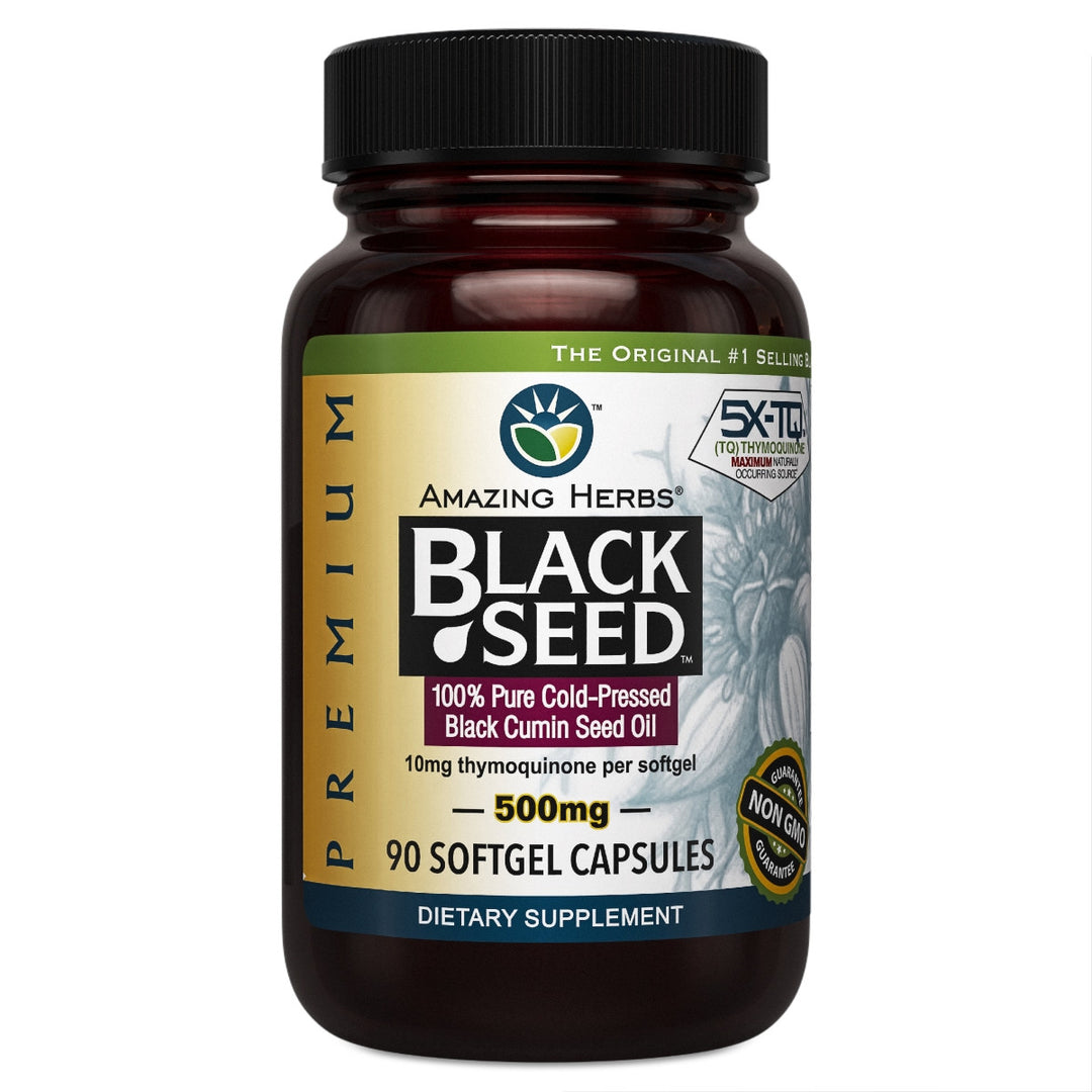 Premium Black Seed Oil 90 Softgel Capsules