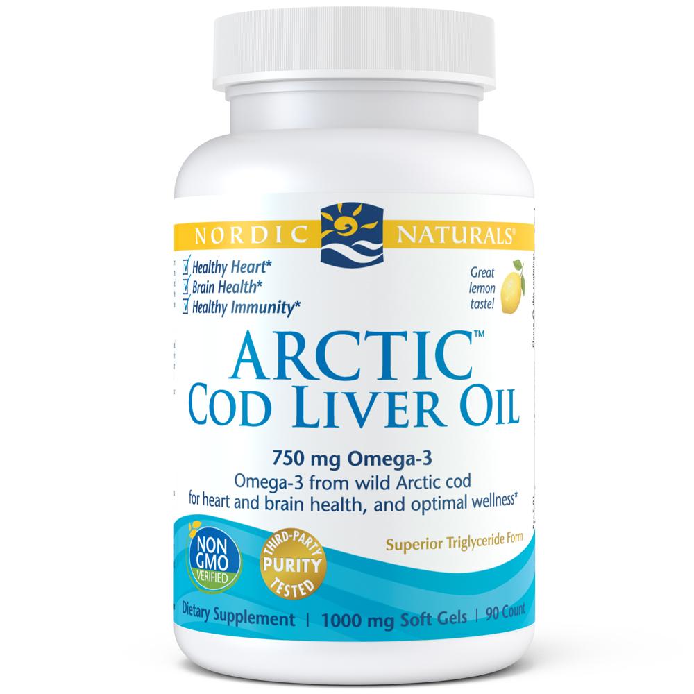 Cod Liver Arctic Lem 90 Gels