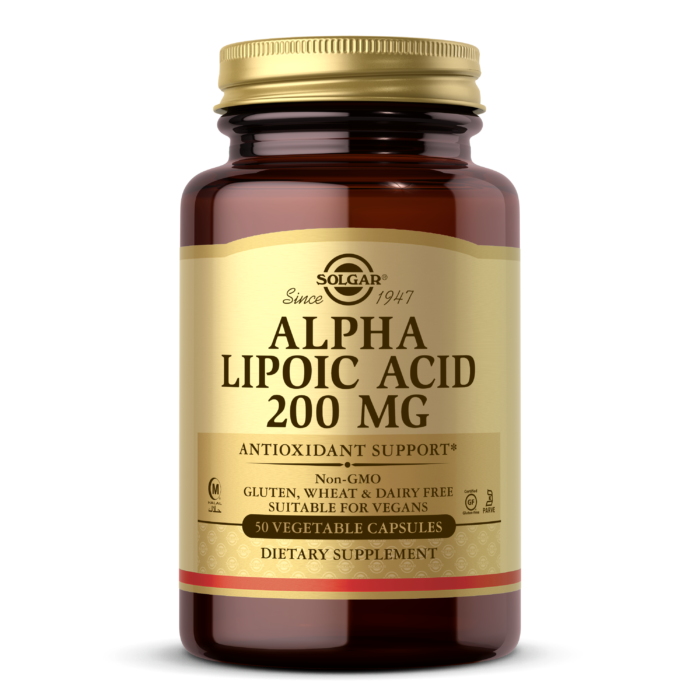 Alpha Lipoic Acid 200Mg 50Vcap