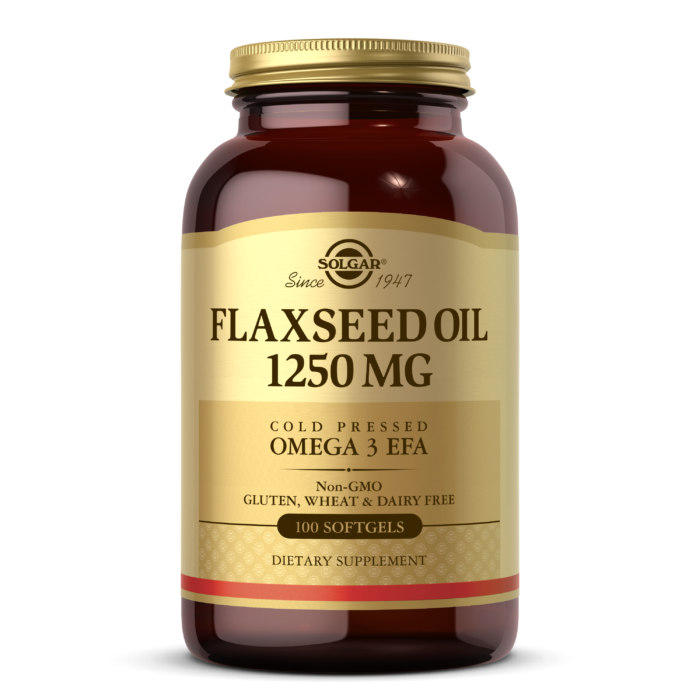 Flaxseed Oil 1250Mg 100 S/Gels